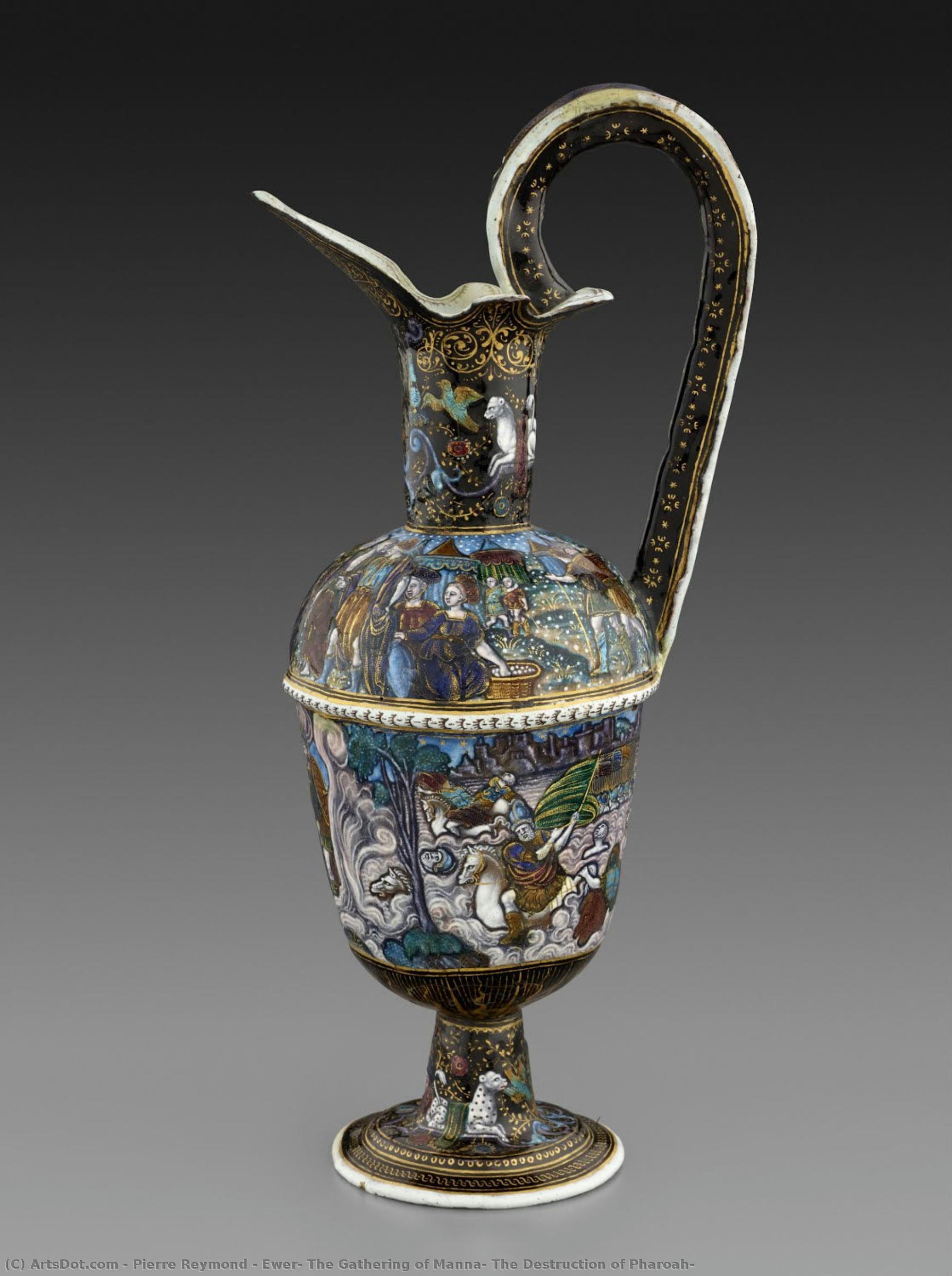 Ewer: The Gathering Of Manna; The Destruction Of Pharoah — Pierre Reymond