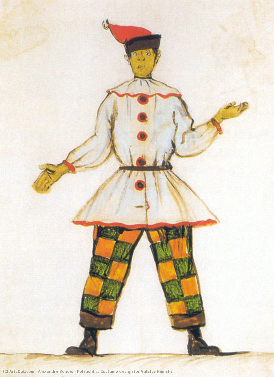 Petrushka. Costume Design For Vatslav Nijinsky — Alexandre Benois