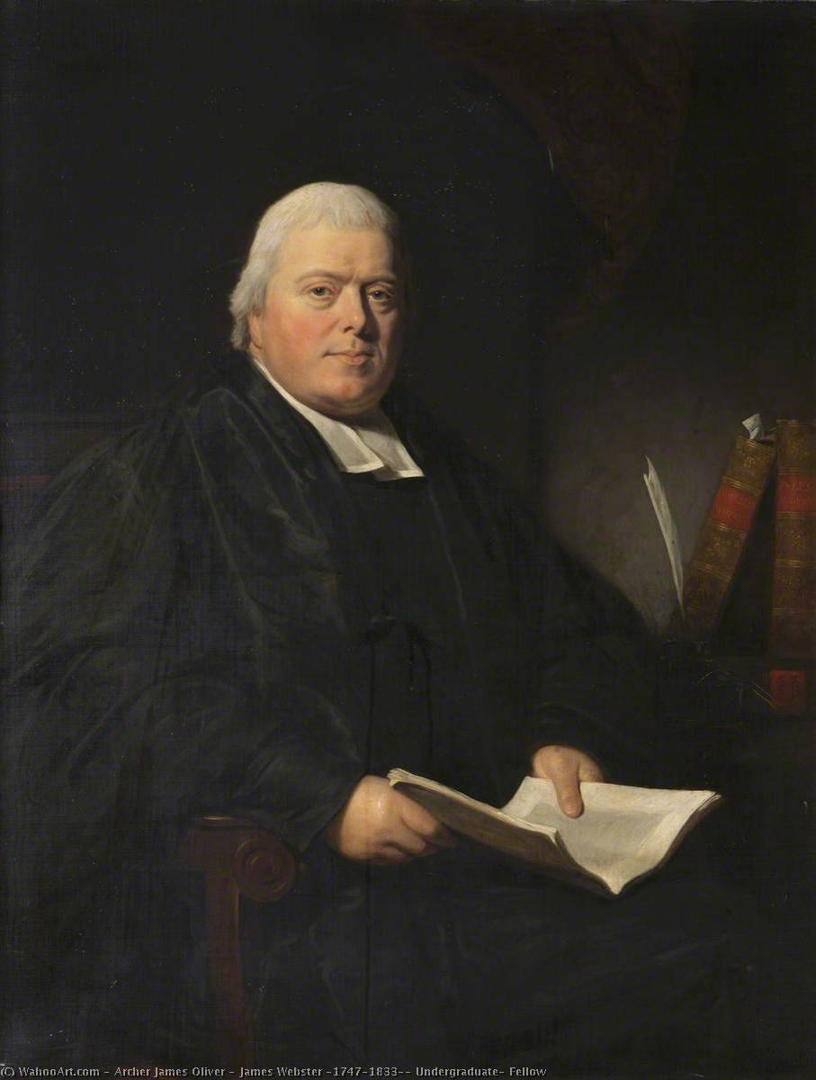 James Webster (1747–1833), Undergraduate, Fellow — Archer James Oliver