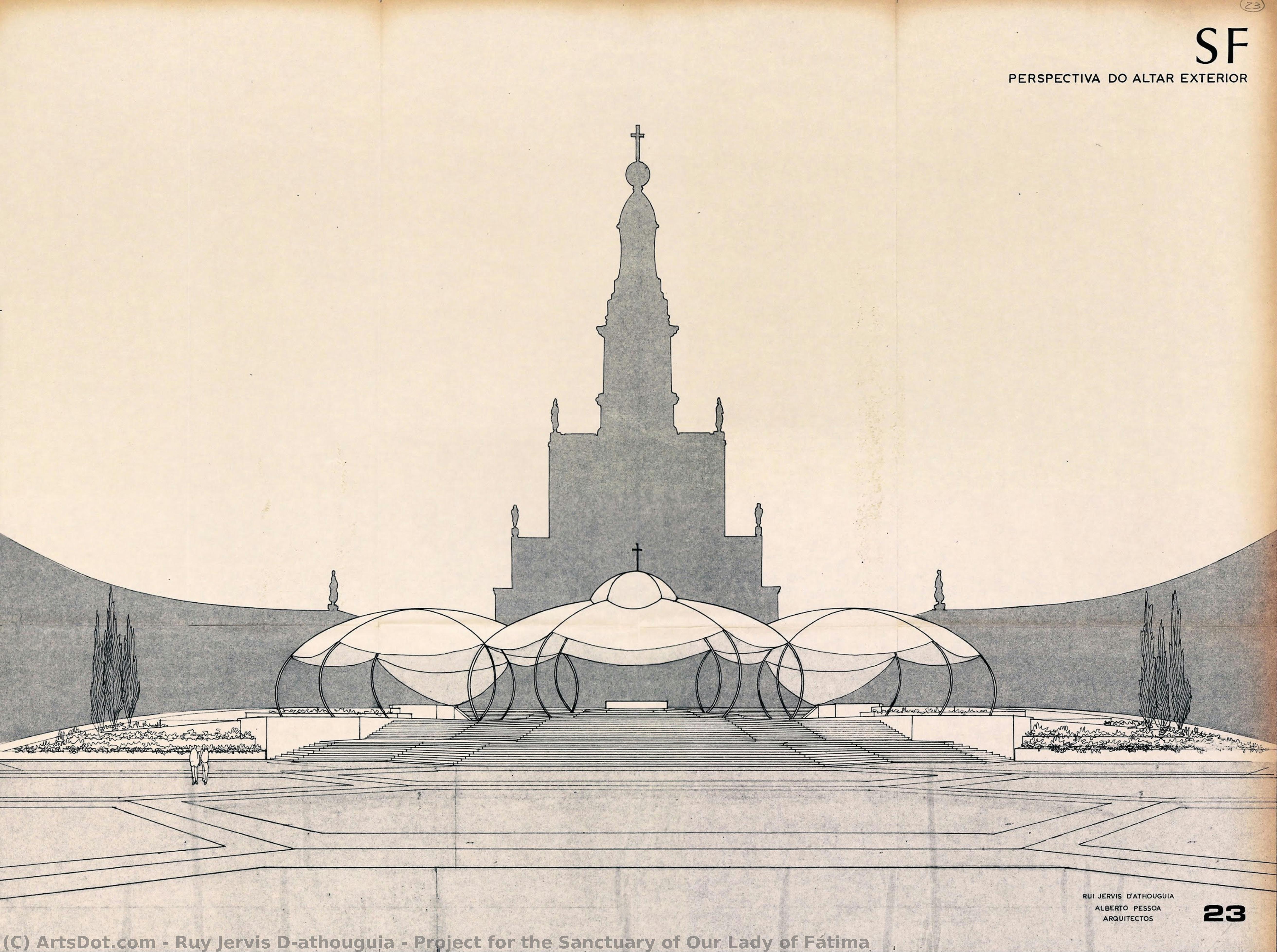 Project For The Sanctuary Of Our Lady Of Fátima — Ruy Jervis D'athouguia