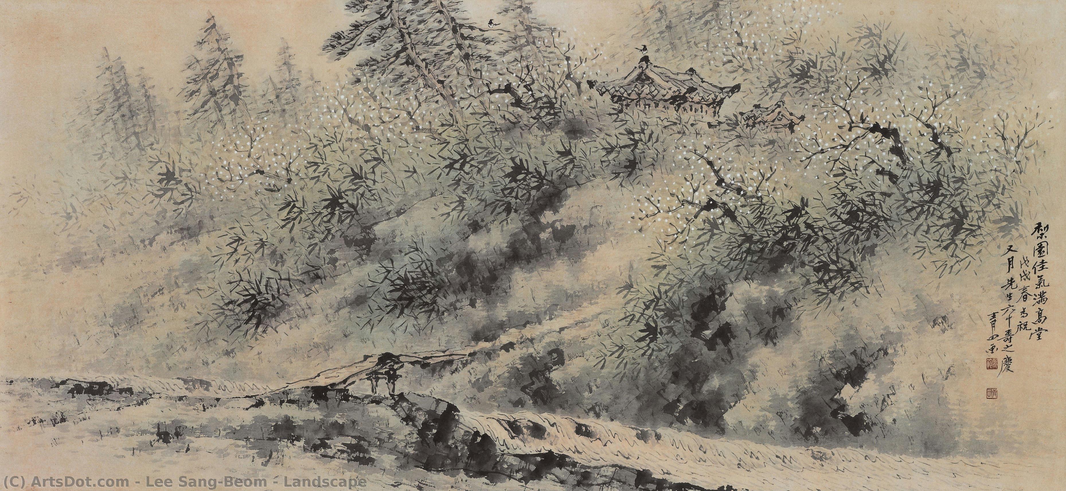 Landscape — Lee Sang-beom