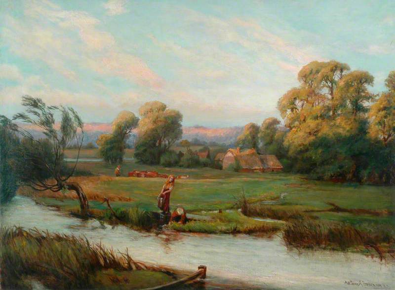 River Scene — Arthur A Friedenson