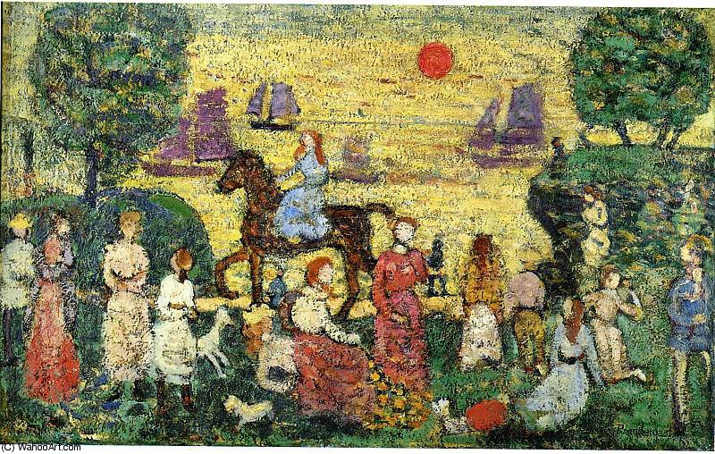Untitled (2407) — Maurice Brazil Prendergast