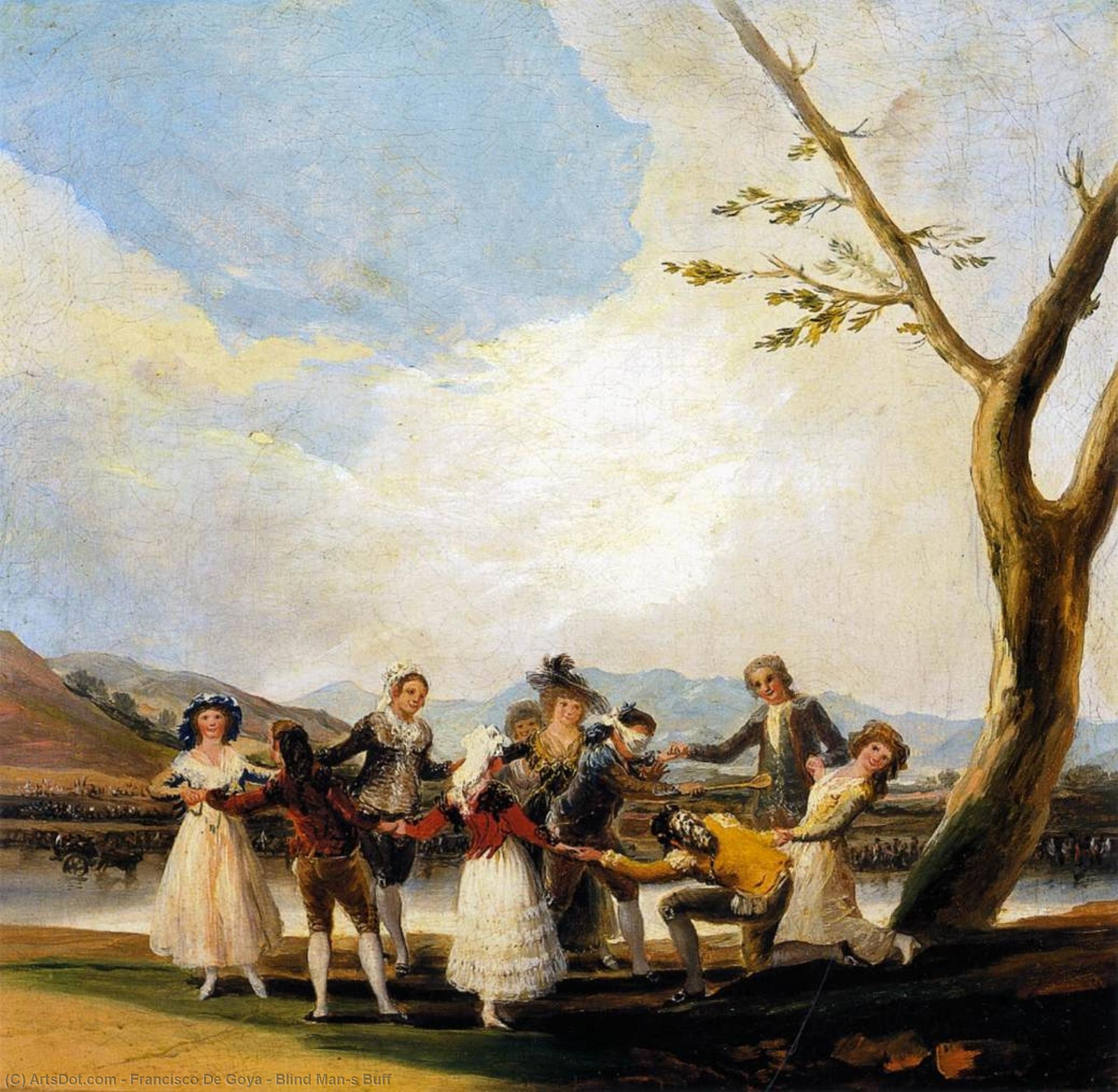 Blind Man's Buff — Francisco José De Goya Y Lucientes