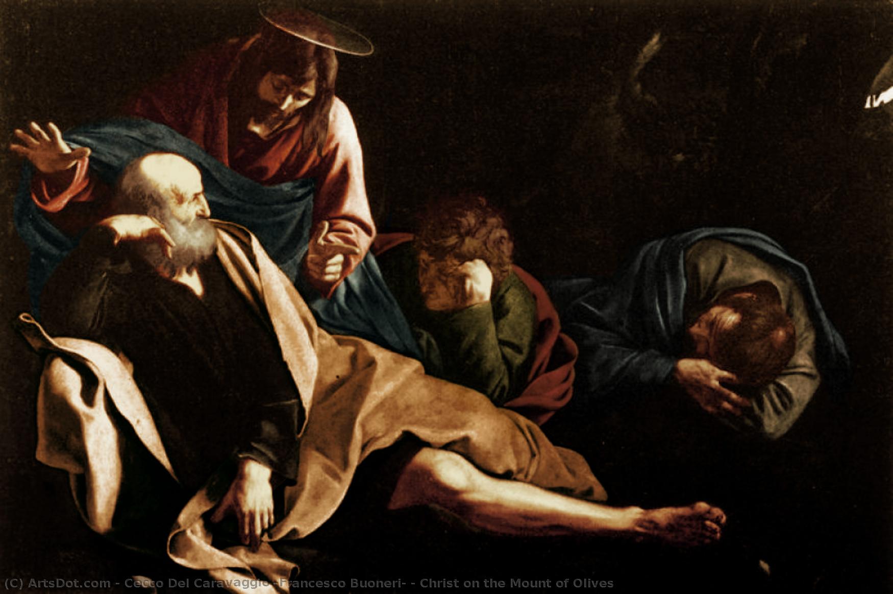 Christ On The Mount Of Olives — Cecco Del Caravaggio (francesco Buoneri)