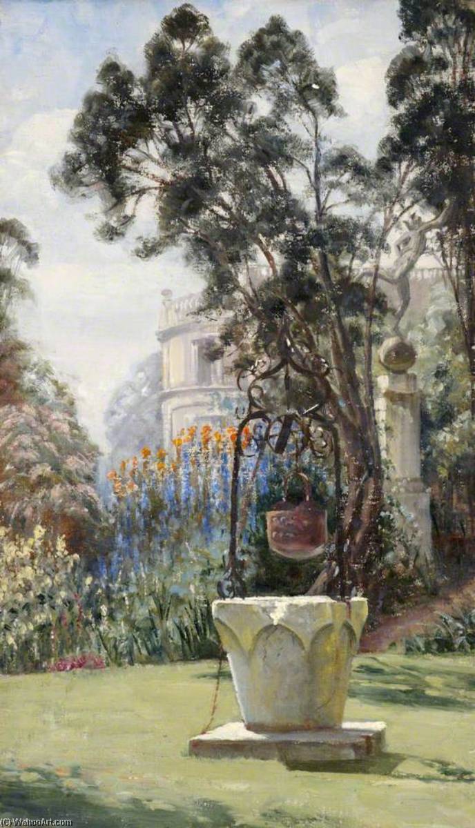 Well In The Garden Of Grove House, Regent's Park — Sigismund Christian Hubert Goetze