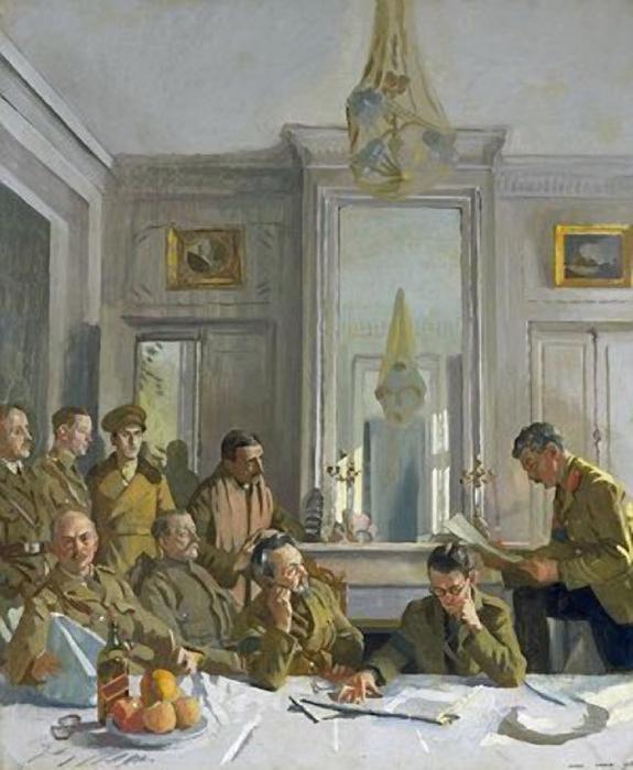 Members Of The Allied Press — Sir William Newenham Montague Orpen