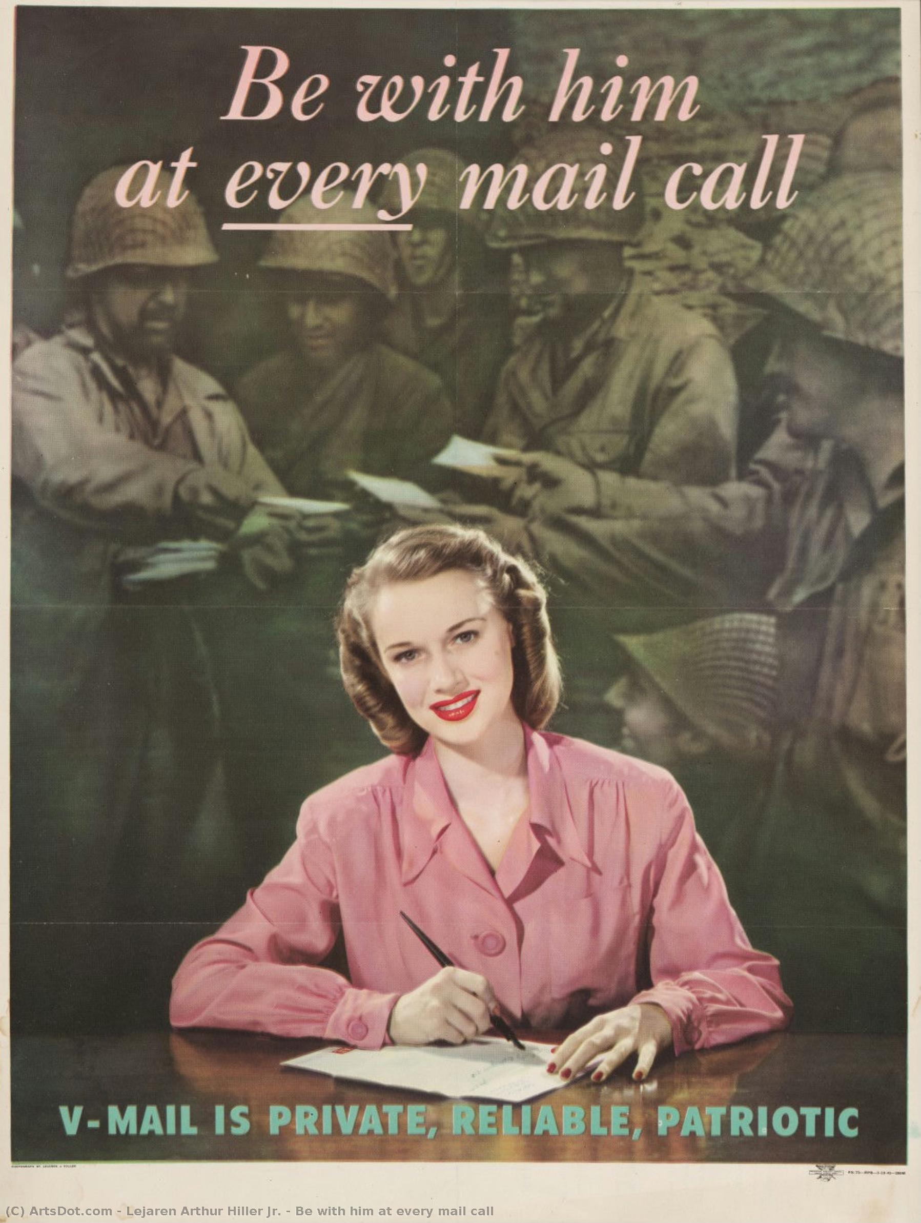 Be With Him At Every Mail Call — Lejaren Arthur Hiller Jr.