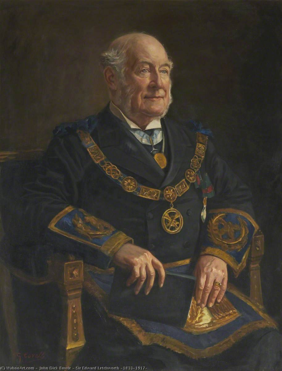 Sir Edward Letchworth (1833–1917) — John Dick Bowie