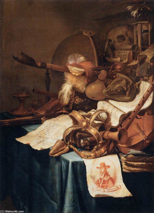 Tas With A Royal Crown — Vincent I Laurensz Van Der Vinne