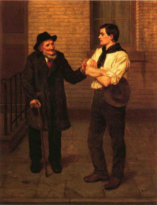 When I Was Young — John George Brown
