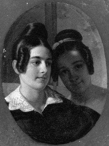 Mrs. Beale Thayer And Miss Sarah Blanchard — Francis Alexander