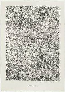 Gravelly Terrain (terrain Graveleux) From The Portfolio Soil, Earth (sols, Terres) From Phenomena (les Phénomènes) — Jean Philippe Arthur Dubuffet