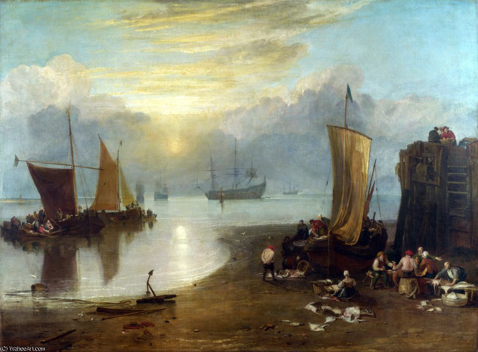 Sun Rising Through Vapour — Joseph Mallord William Turner