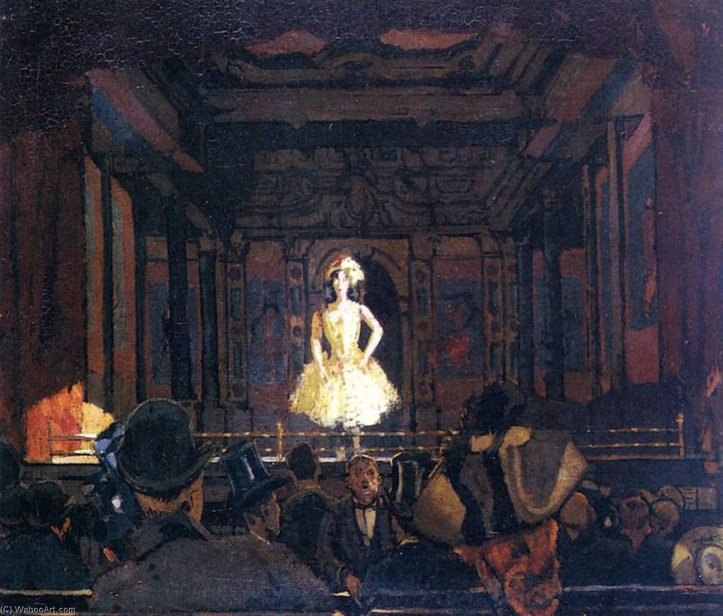 Gatti's Hungerford Pallace Of Varieties Second Turn Of Katie Lawrence — Walter Richard Sickert