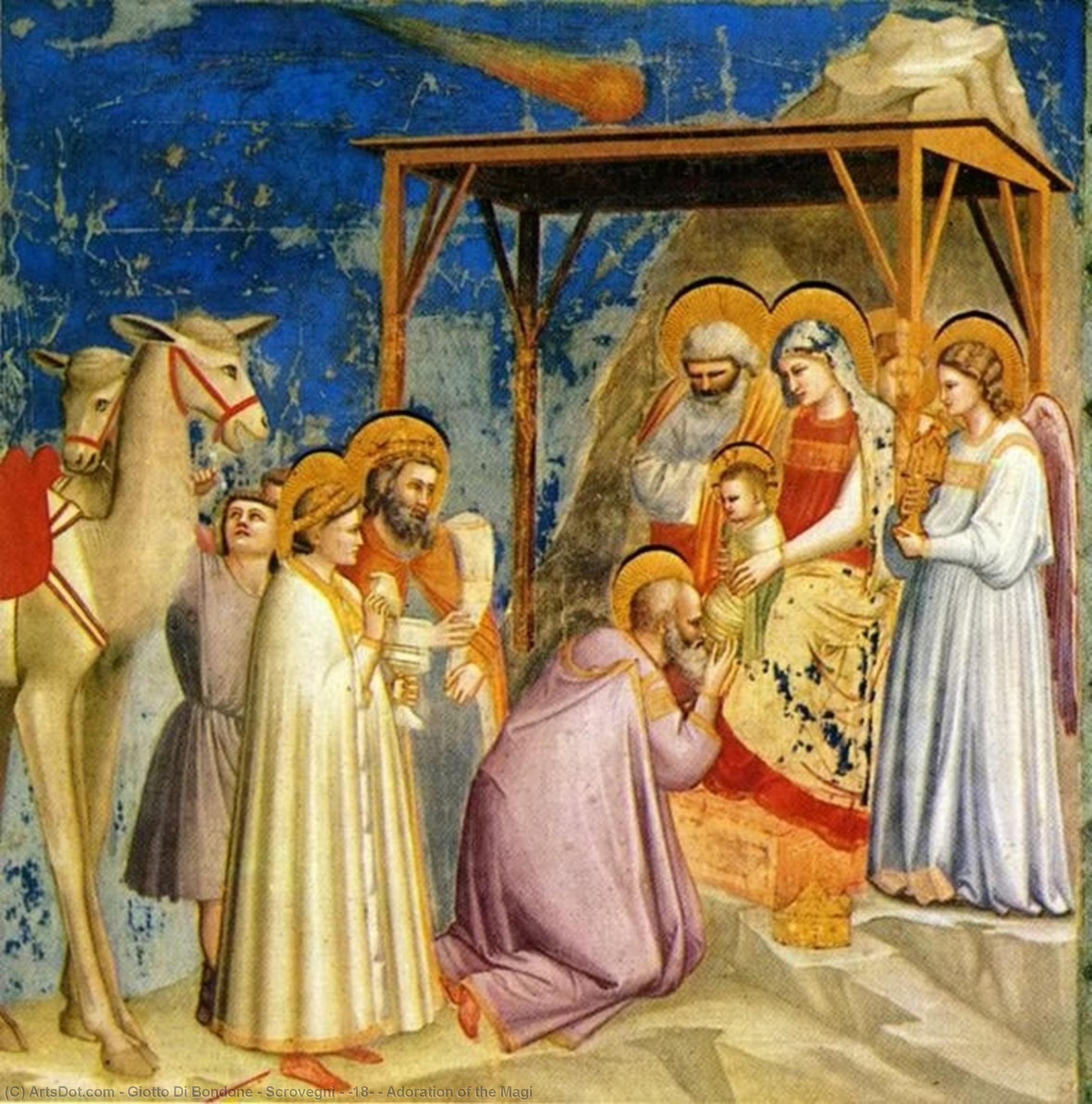 Scrovegni - [18] - Anbetung Der Könige — Giotto Di Bondone