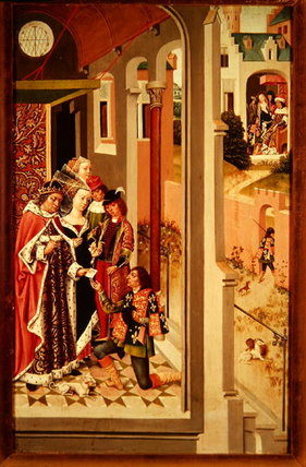 King Asks For The Hand Of The Saint Through An Intermediary — Master Of The Legend Of Saint Ursula