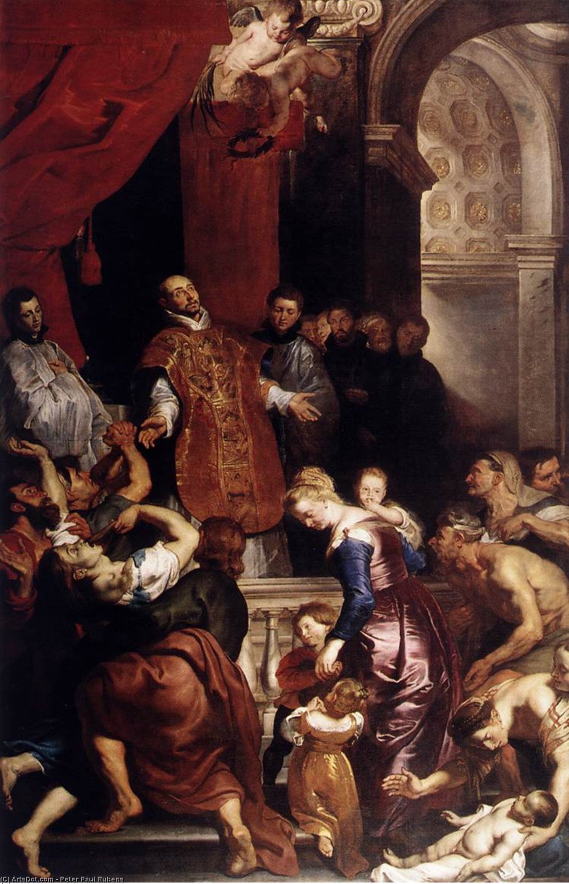 Miracles Of St. Ignatius — Peter Paul Rubens