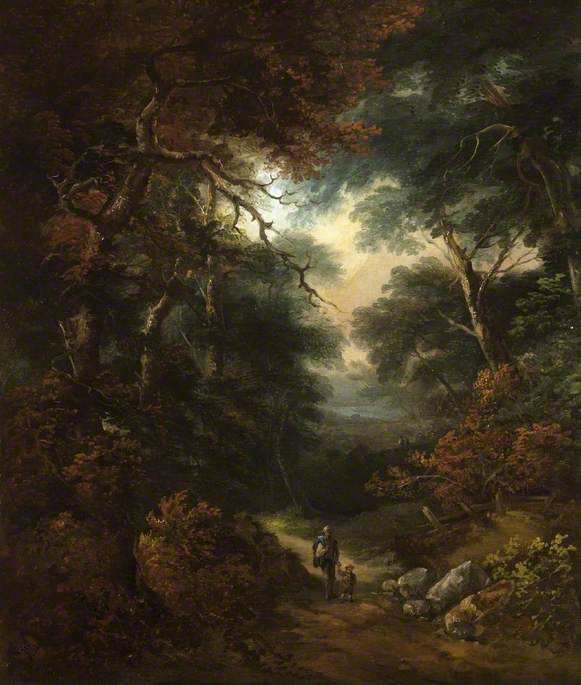 Woodland Landscape — John Joseph Barker