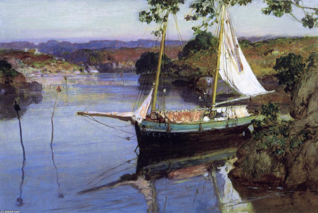 In The Cove — Frederick Arthur Bridgman