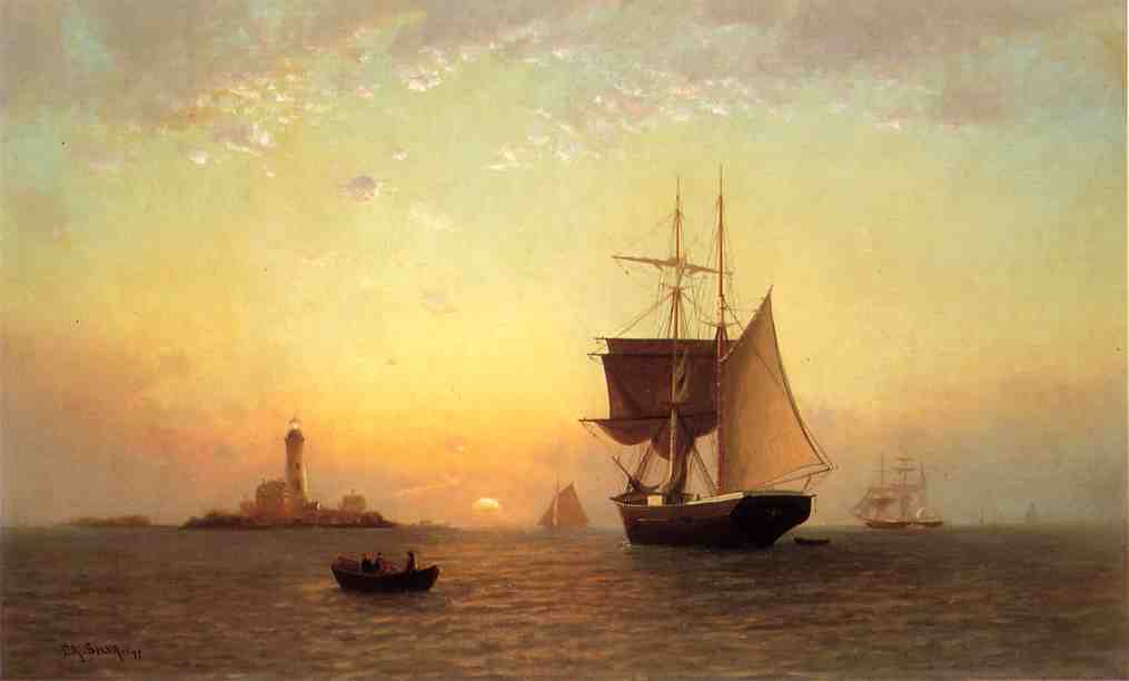 Harbor Scene — Francis A Silva