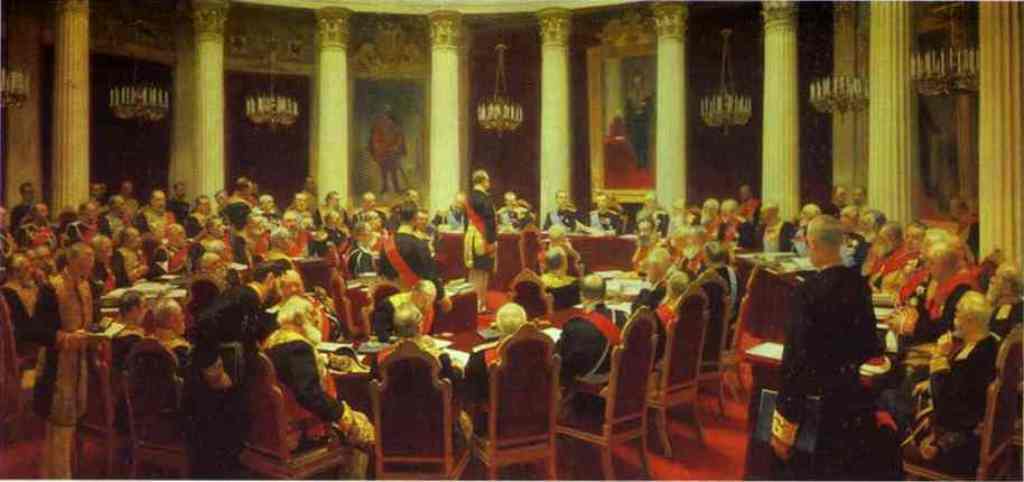 Ceremonial Meeting Of The State Council. — Ilya Yefimovich Repin