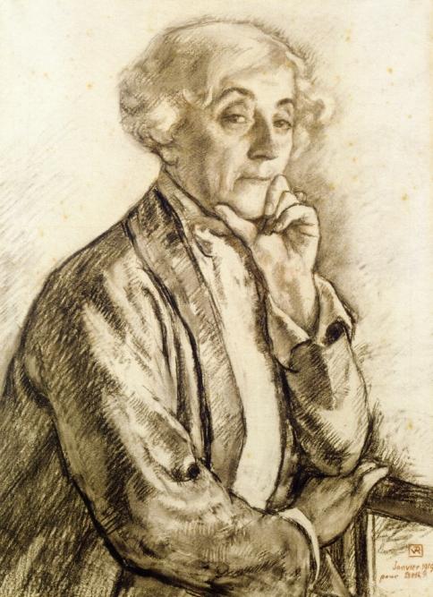 Portrait Of Maria Van Rysselberghe — Theo Van Rysselberghe