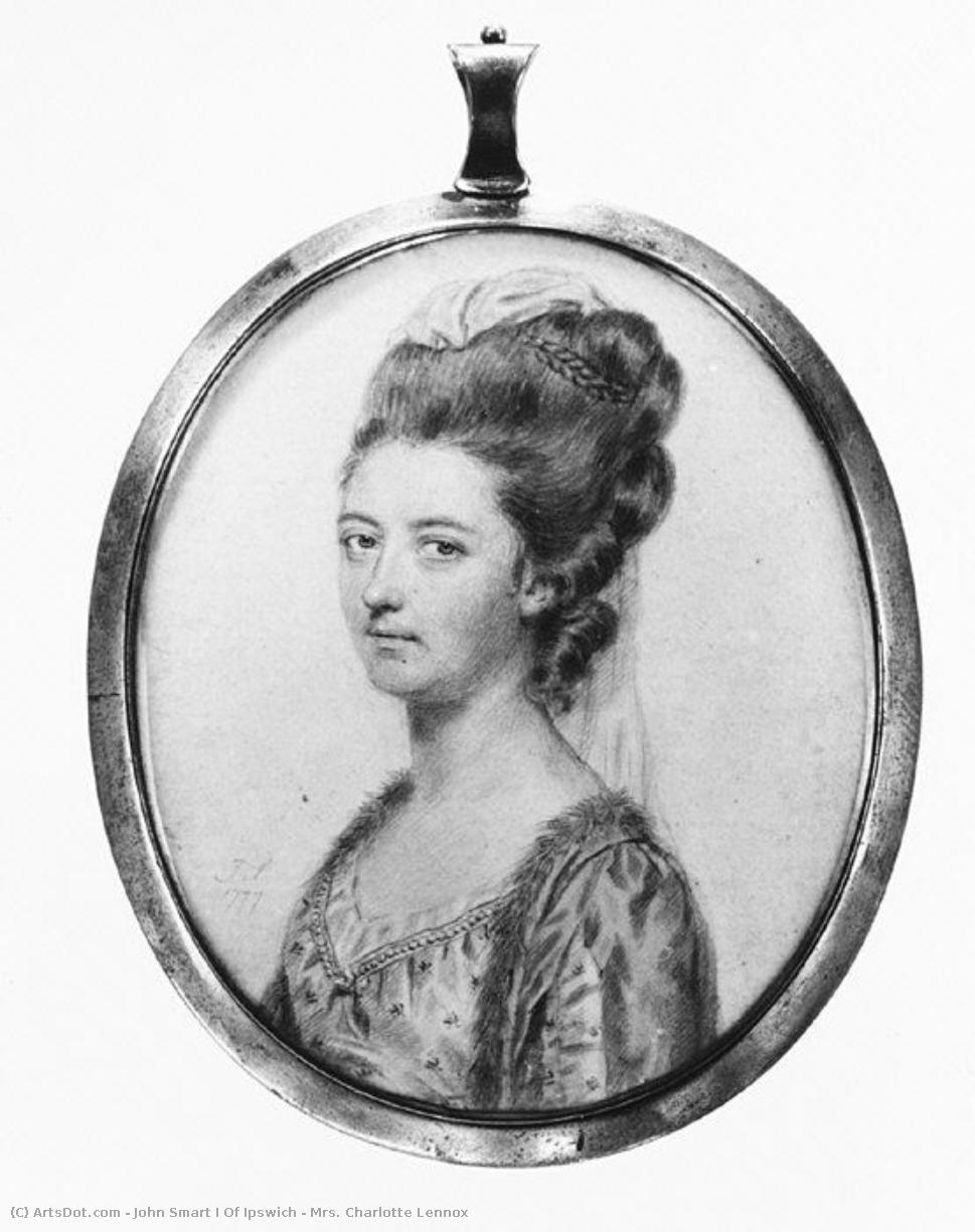 Mrs. Charlotte Lennox — John Smart I Of Ipswich