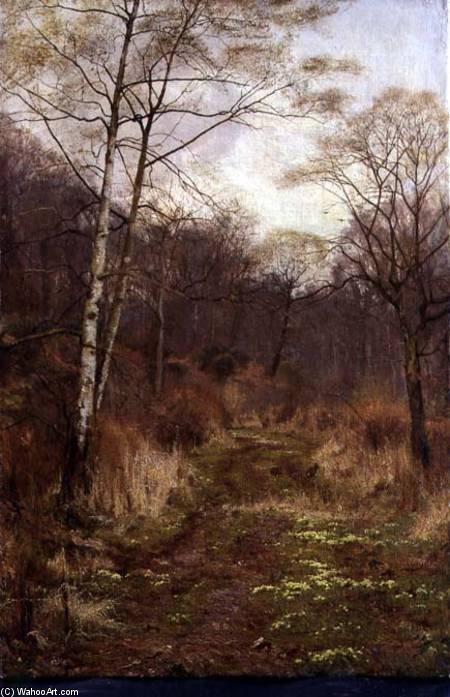 A Woodland Path In Spring — Эдвард Уилкинс Уэйт