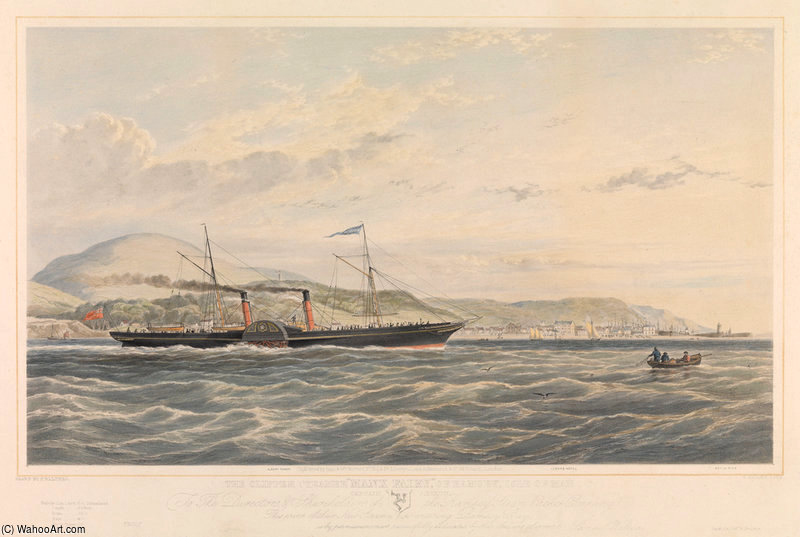 Clipper Steamer 'manx Fairy Of Ramsey' — Samuel Walters