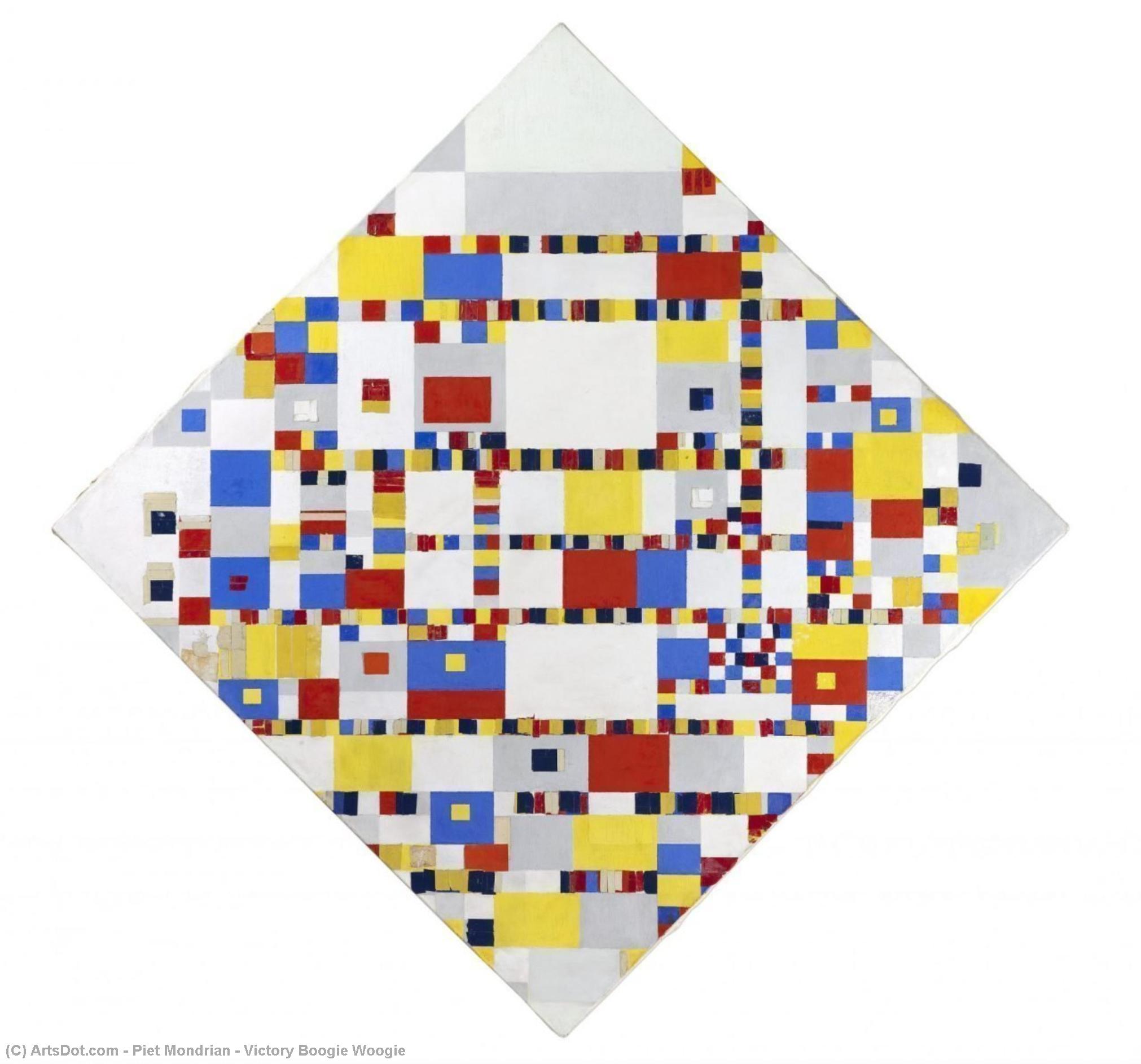 Victory Boogie Woogie — Piet Mondrian