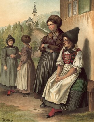 German Costume Tyrol Ober — アルベルト・クレッチマー
