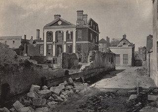 Ruins Of The Pinckney Mansion, Charleston From The Album Photographic Views Of Sherman's Campaign — George Grey Barnard