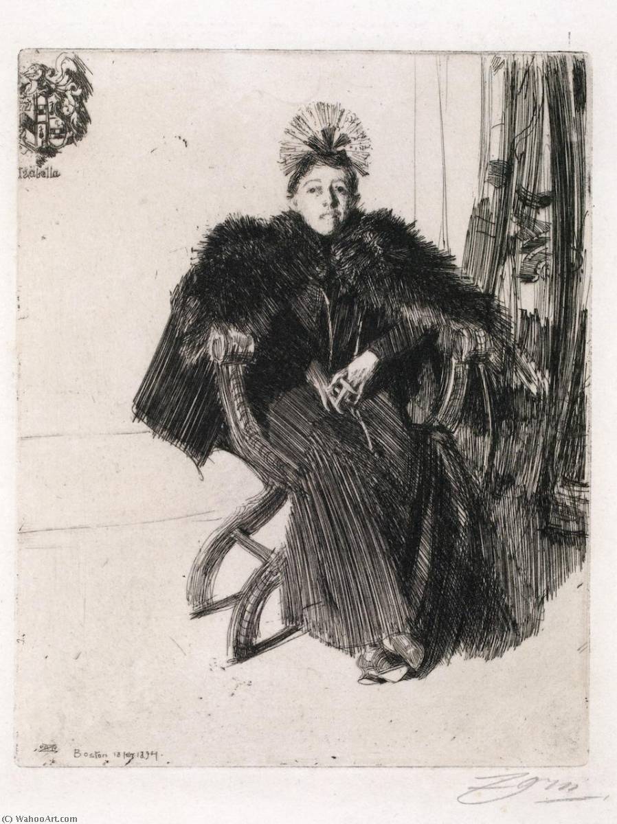 Isabella Gardner — アンデルス・ツォルン