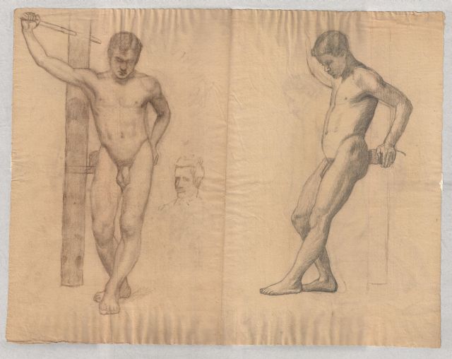 Study Of Male Nude 2 — Theodore Clement Steele