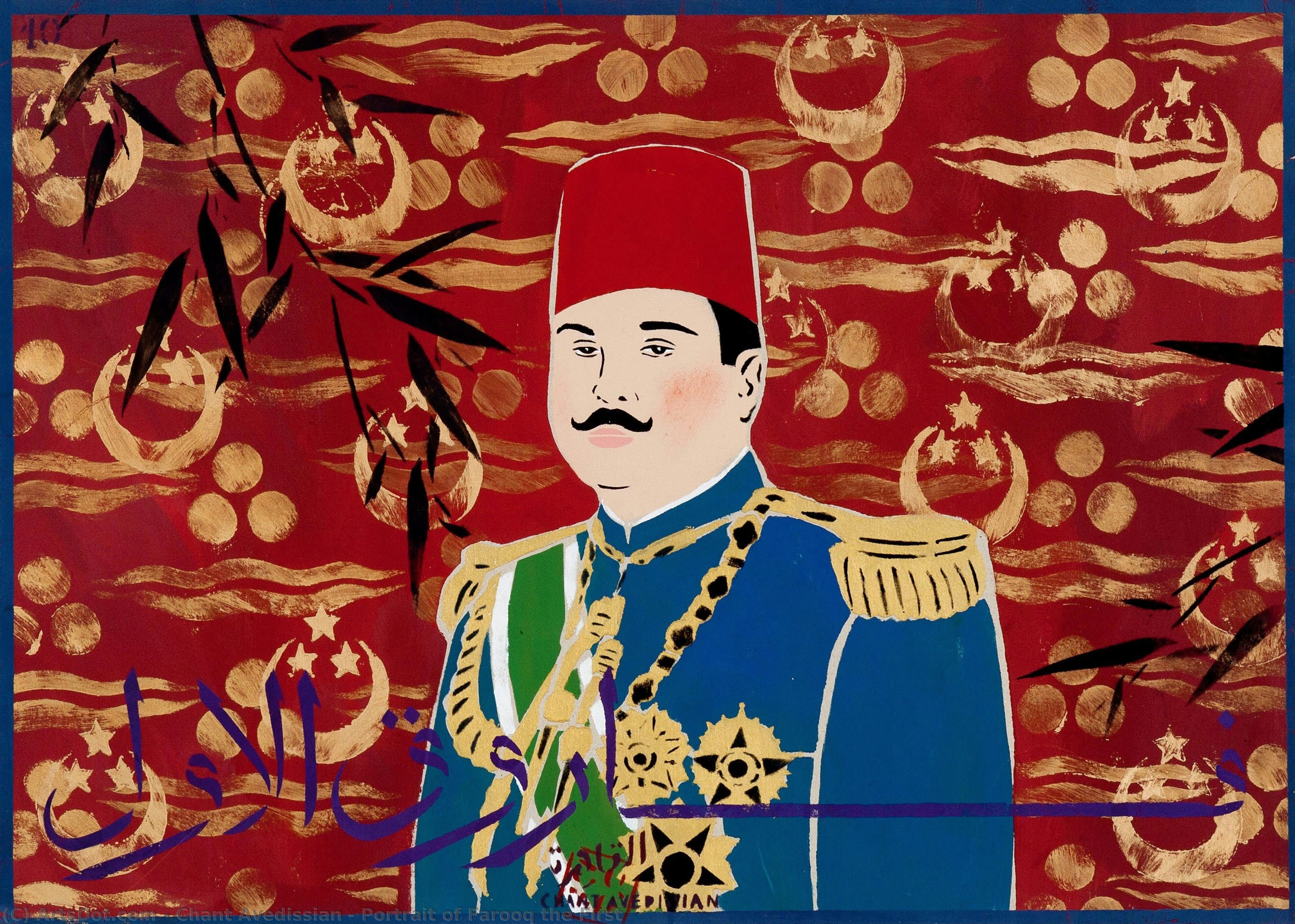 Portrait Of Farooq The First — Chant Avedissian