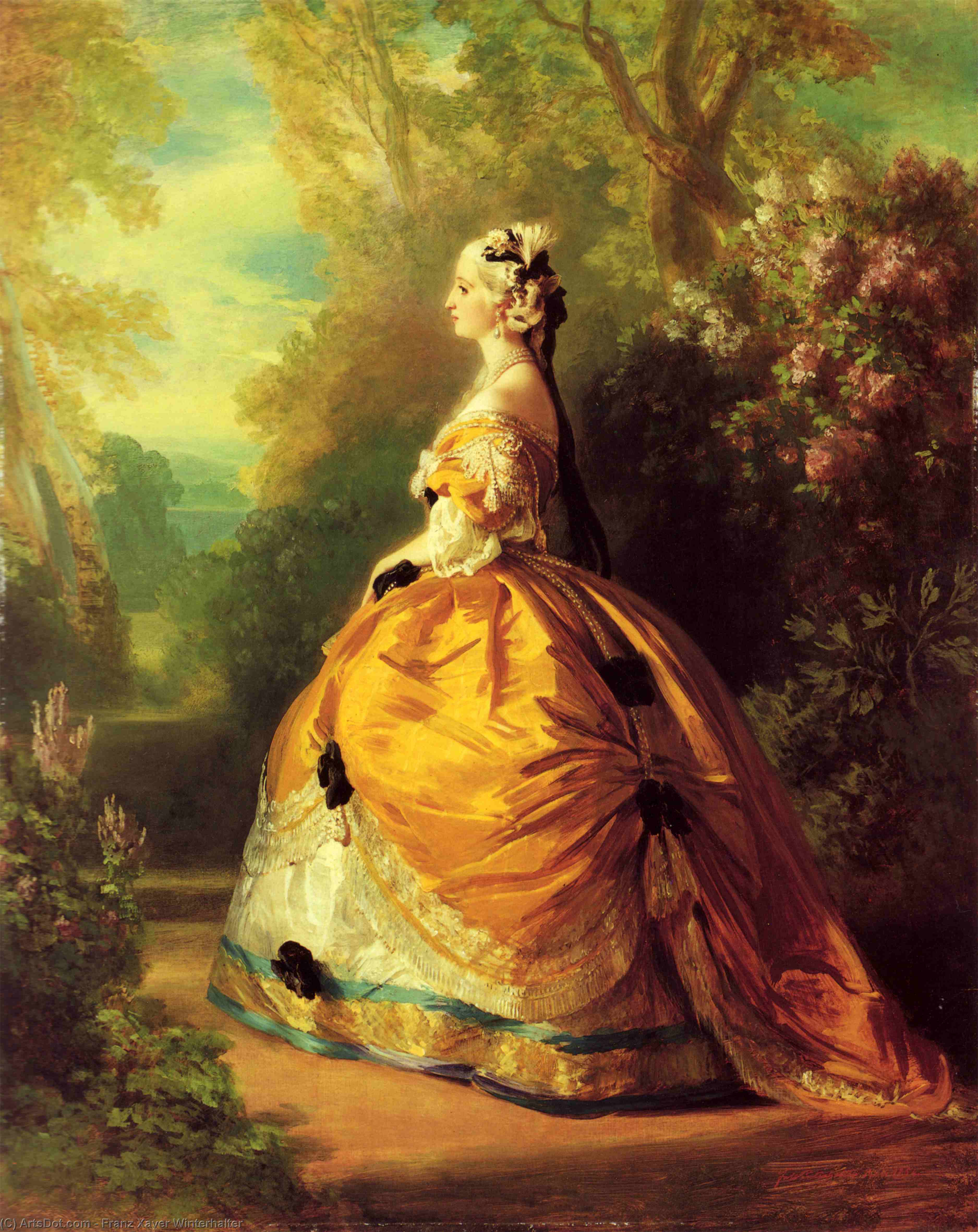 La Emperatriz Eugenia — Franz Xaver Winterhalter