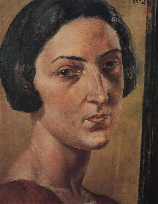 Portrait Of M. Ehrenburg — Kuzma Petrov-vodkin