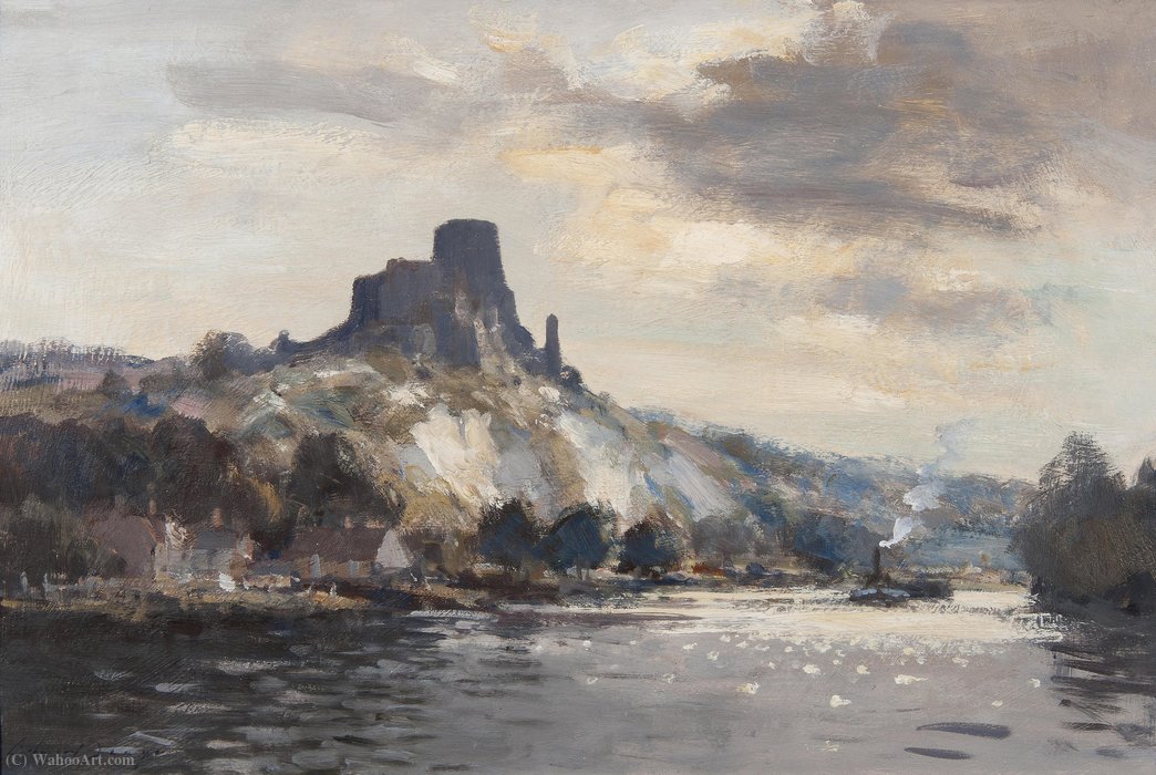 The Seine At Petit Andely — Edward Seago