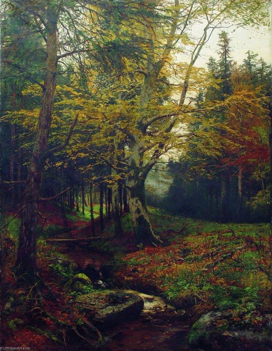 Forest Stream — Efim Efimovich Volkov