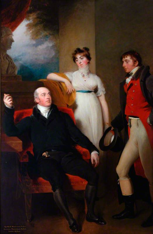 Sir Mark Sykes, Henrietta Masterman Sykes And Tatton Sykes — Ser Tomas Lorens