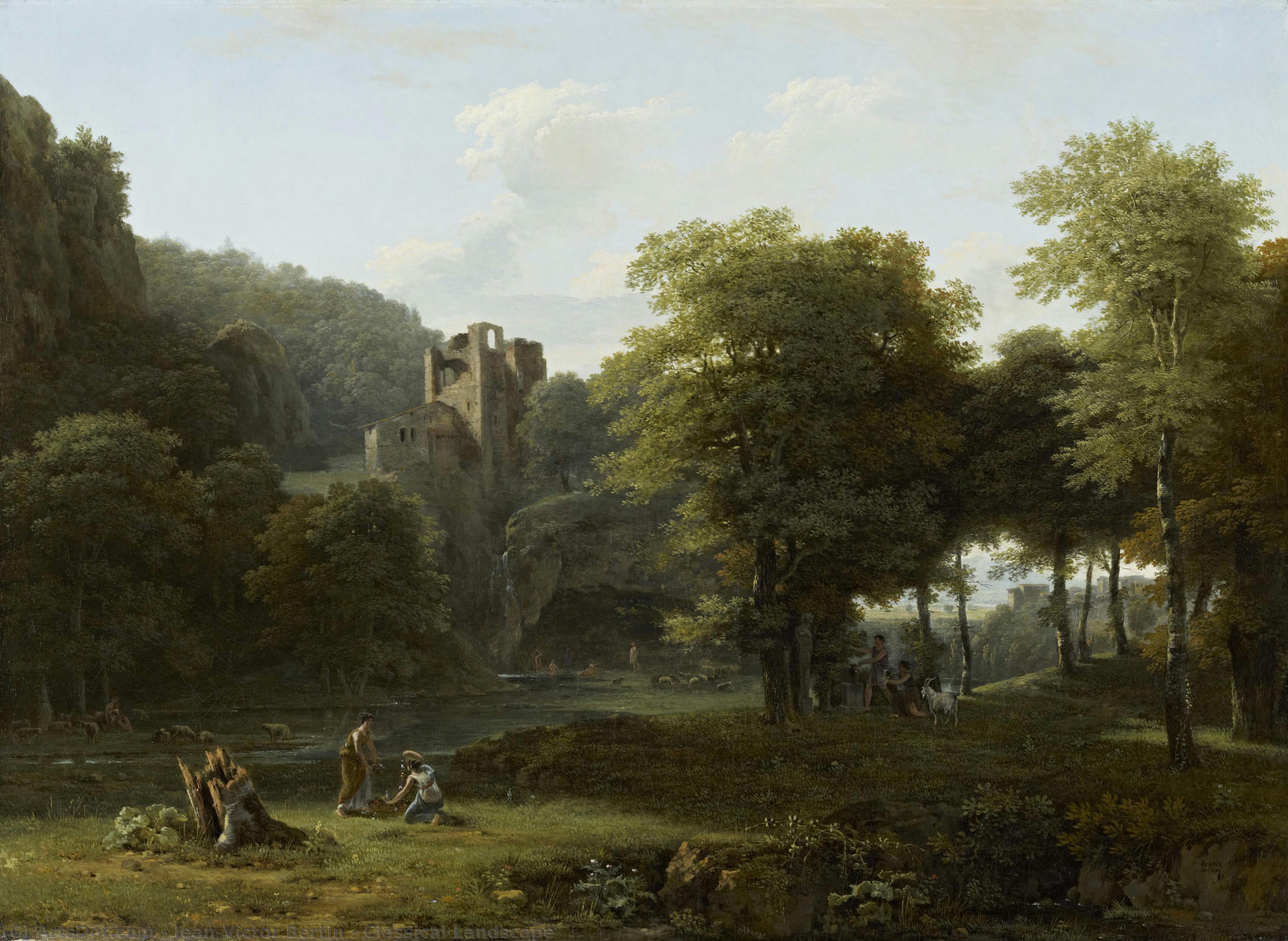 Classical Landscape — Жан-виктор Бертэн