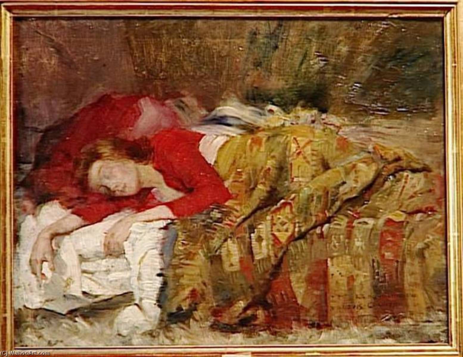 Jeune Femme Endormie — Lovis Corinth