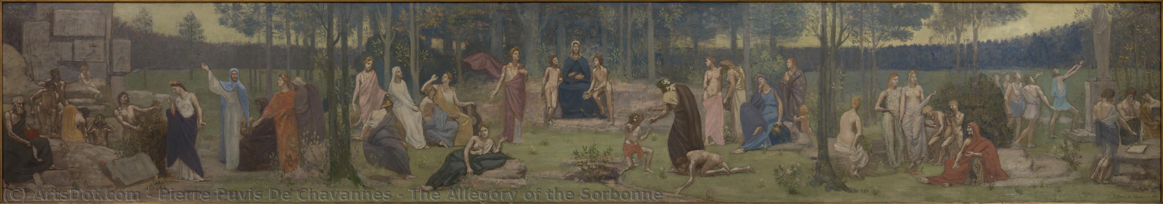 The Allegory Of The Sorbonne — Pierre Cécile Puvis De Chavannes