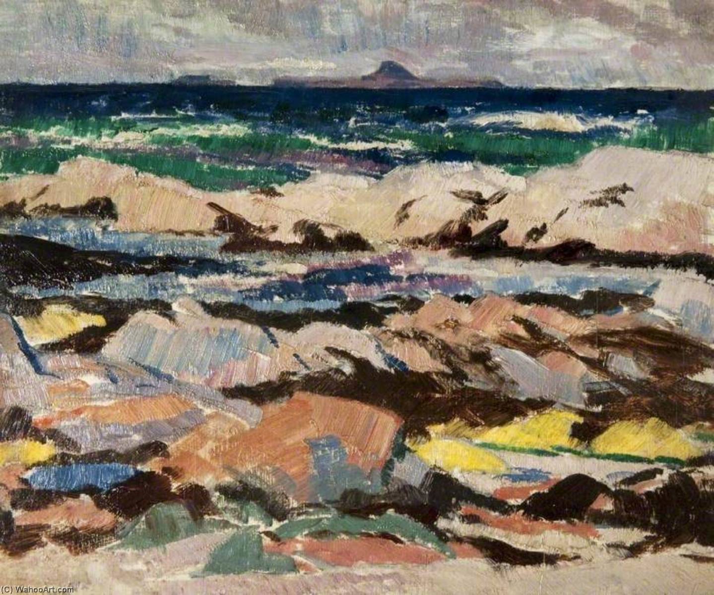 The Dutchman's Cap From Iona — Francis Campbell Bolleau Cadell