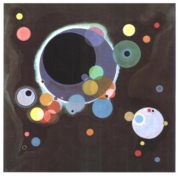 Несколько Кругов — Wassily Wassilyevich Kandinsky