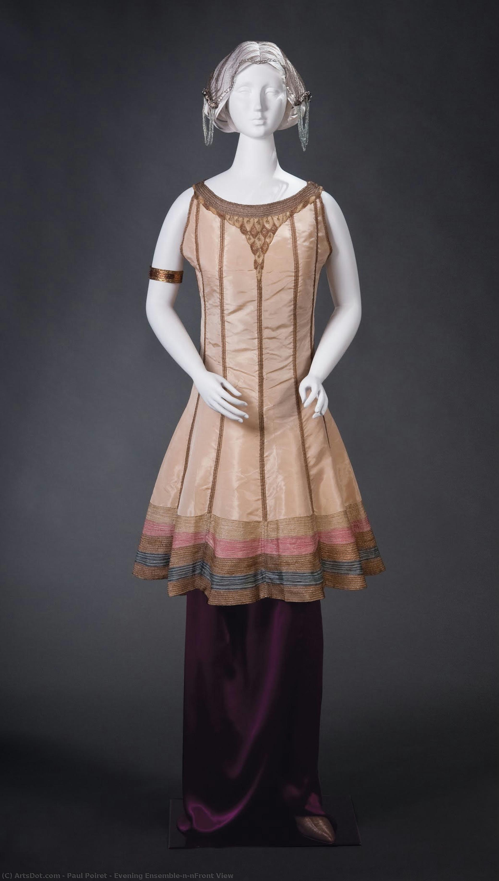 Evening Ensemble\n\nfront View — Paul Poiret