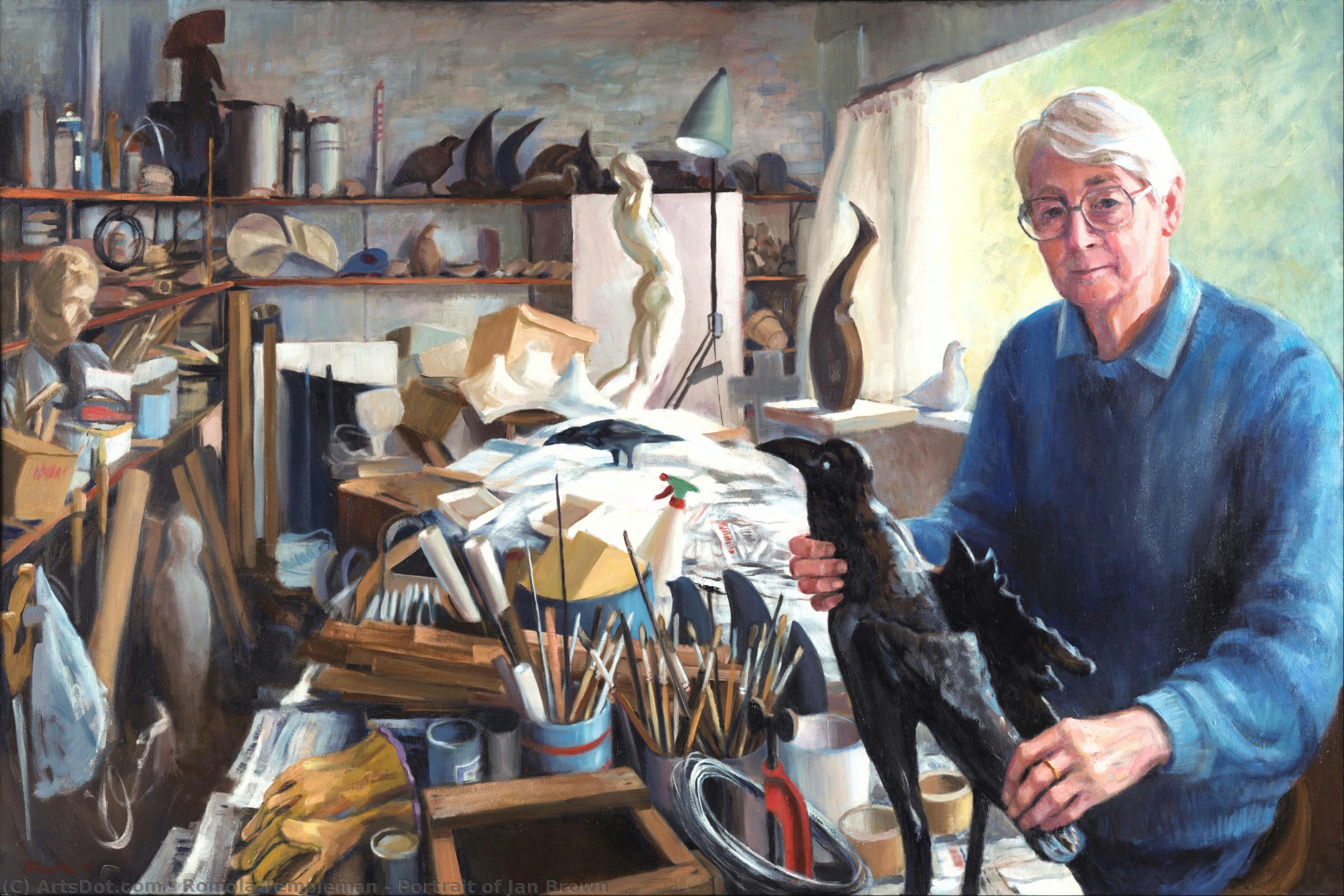 Portrait Of Jan Brown — Romola Templeman