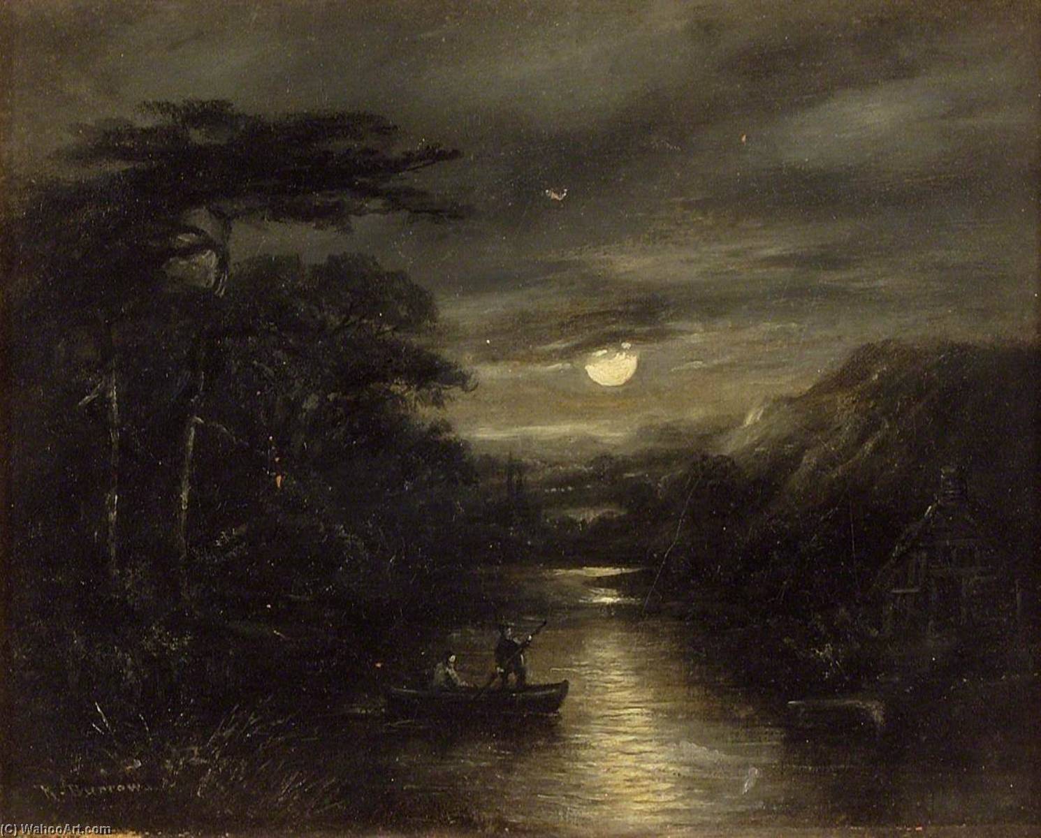 River Scene — Robert Burrows