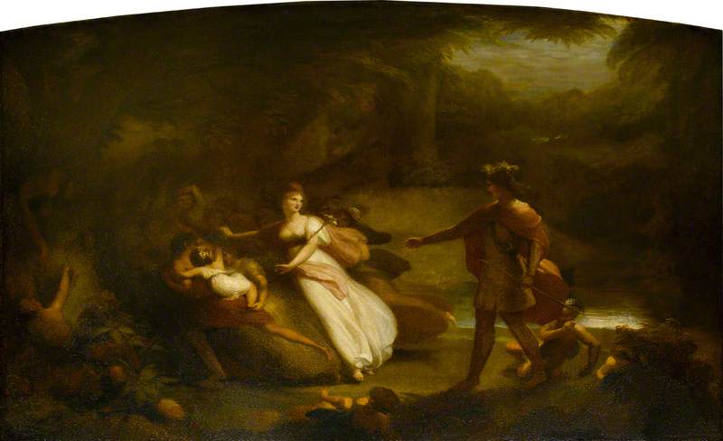 The Contention Of Oberon And Titania For The Indian Boy From William Shakespeare's 'a Midsummer Night's Dream' Act Ii — Henry Howard